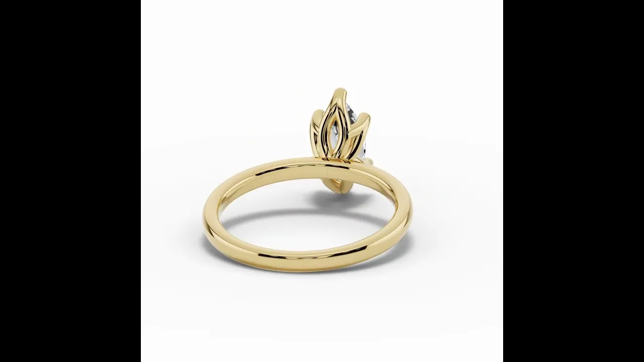 Marquise Lustre Solitaire