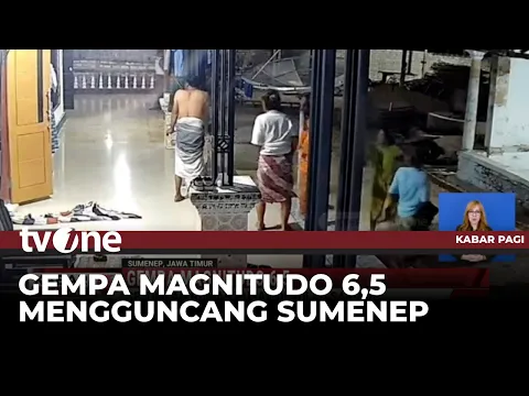 Gempa Berkekuatan 6,5 Magnitudo Guncang Jatim, Sejumlah Rumah Rusak
