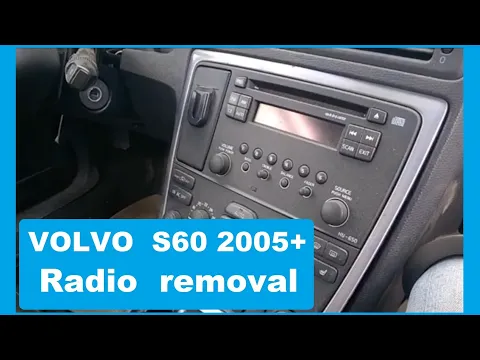 Download MP3 Volvo S60 XC70 Radio removal HU-650 850 2005-2009