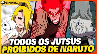 TODOS OS KINJUTSUS PROIBIDOS DE NARUTO [LISTA COMPLETA] Feat @TioBruce