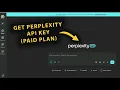 How To Get Perplexity API Key Paid Plan Only 5 Free Credits