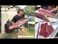 Download Lagu HOW TO CUT/PROCESS AHI (YELLOWFIN TUNA)