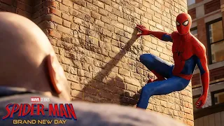 Spider-Man Brand New Day Saves Tombstone Scene - Marvel's Spider-Man 2 PS5 (4K 60FPS)