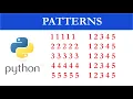 Square Number Pattern in Python - Python Patterns