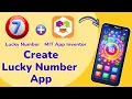 Create an App to Get Your Lucky Number in MIT App inventor 2 Lucky Number