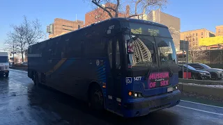 60 FPS 2026 MTA Bus Company Riding On-Board 2021 Prevost X3-45 On The BxM4