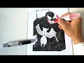 HANDSOME VENOM Venom Coloring Pages SAILANY Coloring Kids