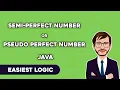 Semi - Perfect Number in Java Easiest Logic without Dynamic Programming BlueJCode