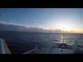 Download Lagu RV Pelagia met windkracht 8 Noordzee lijkt op speedboot in timelapse