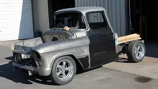 1955 Chevrolet 3100 Pickup Truck Restoration Project 