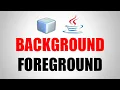 Java SWING - How to Change Background and Foreground Color in Java Netbeans