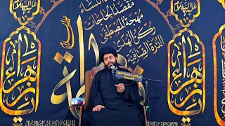 نعی مقدمه لیله الاولی السید عبدالحسن الجبیلی فاطمیه۱۴۴۷ه ق 