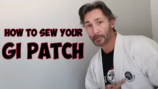 How to Sew Your Gi Patch