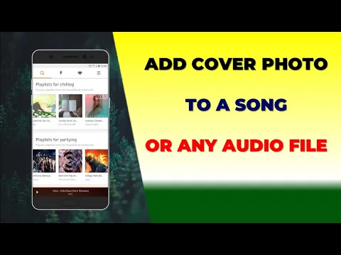 Download MP3 How to Easily Add a Cover Photo on Any Audio file With your Phone | Don't Miss 2023