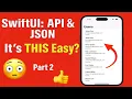 SwiftUI Tutorial How to Decode JSON and Integrate APIs in iOS Step-by-Step