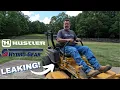 HOW TO Fix Hustler FasTrak SD Transmission Leak Hydro-Gear ZT-3100 ZT-2800