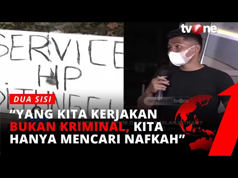 Bertahan di Masa PPKM, Ini Curhatan Penjual Jasa Servis HP yang Turun ke Jalanan