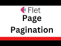 Flet Tutorial - Create Page Pagination