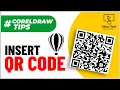 How to insert QR Code in CorelDraw