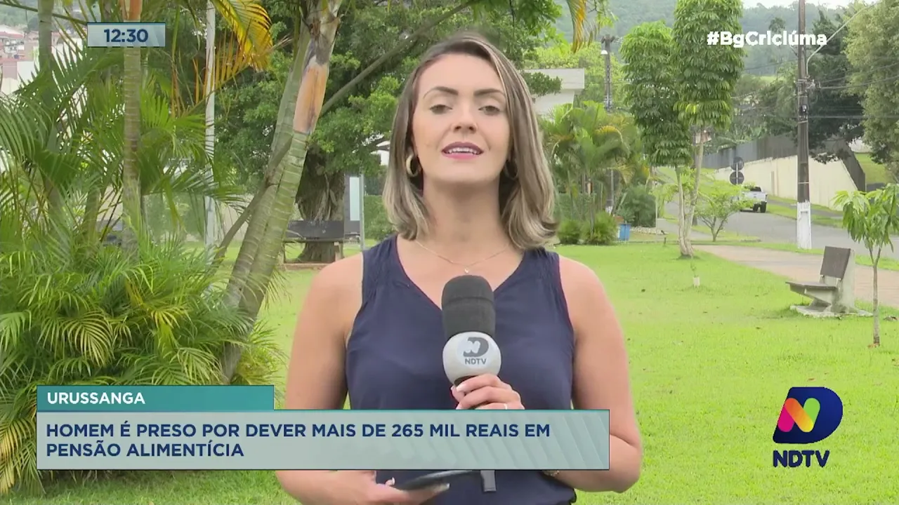 Homem é preso por deve mais de R$ 265 mil em pensão em Urussanga