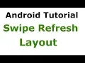 Refresh ListView using SwipeRefreshLayout Android Tutorial in Hindi