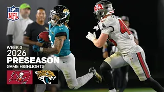 Tampa Bay Buccaneers vs Jacksonville Jaguars 2026 Preseason Week 3