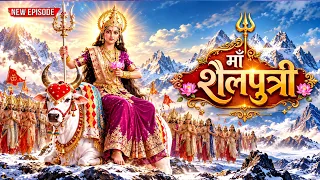 नवरात्र का प्रथम दिन- अवश्य देखे नवरात्रि के प्रथम दिन माता शैलपुत्री की कहानी | Navratri Mata Video