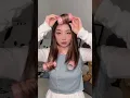 how to do korean style C curls with hair rollers