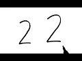 Easy Drawing How To Draw Dragon from 22 Number step by step for kids doodle art on paper