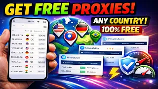 Get FREE Premium Proxies - Any Country Fast Easy