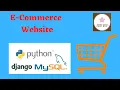 Session Part-2 E-commerce website in django Python World Django