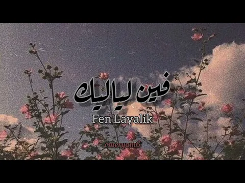 Download MP3 Fen Layalik فين لياليك | Fadel Shaker فاضل شاكر | translated into English 🎶⭐