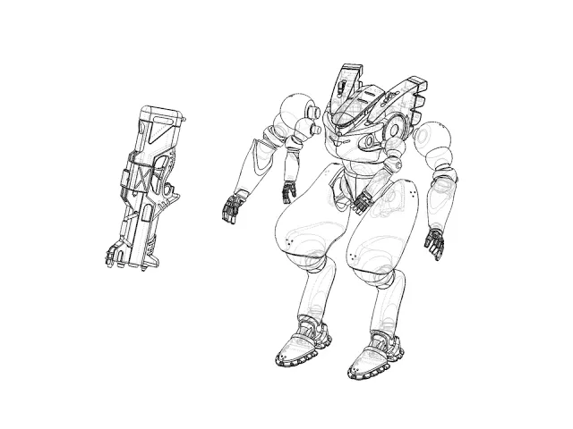 MSDF Type 303 Armoured Suit video thumbnail