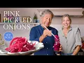 Easy Pink Pickled Onions