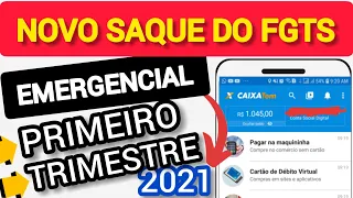 NOVO SAQUE DO FGTS EMERGENCIAL EM 2021 - ATENÇÃO NÃO SE ILUDA COM O VALOR.