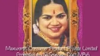 sangeetha kalanidhi smt ml vasanthakumari ellam inba mayam 