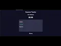 How to make Expense Tracker Using HTML CSS JavaScript html css javascript project