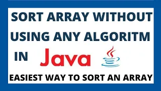 How to sort array in java using inbuilt function - both ascending and descending order