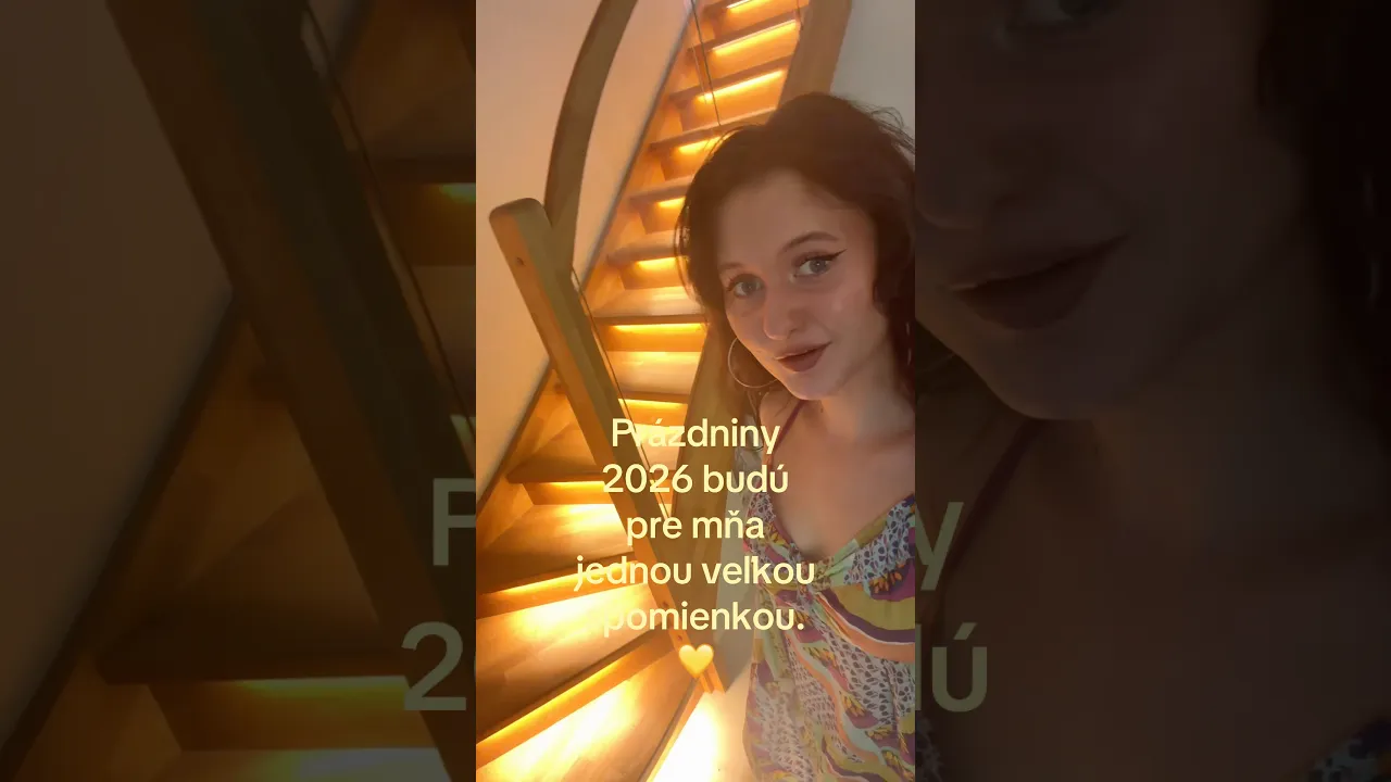 PRÁZDNINY 2026💛