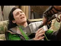 Thor Throws His Hammer At Loki - Loki As Odin Scene