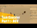 How To Use AGV in Flexsim Using Task Executer Step by Step Flexsim Simulation Tutorial