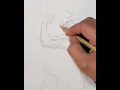Comic Book Artwork Penciling A Centaur