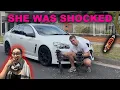 Secretly Lowering my Girlfriends Car while she s at work