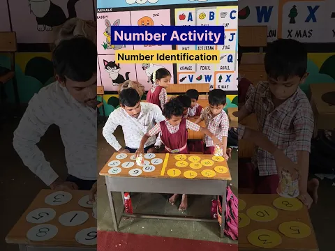 Number identification - innovative ideas | Number Activity |Maths ideas #maths #numbers #mathstricks