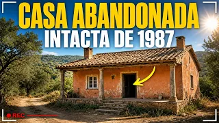 MURIER0N y su CASA ABANDONADA INTACTA se CONGELÓ en 1987 con TODO ❌ Sitios Abandonados España Urbex