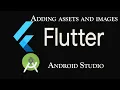 How to load image from assets folder in flutter Android Studio Flutter Tutorial Part 5