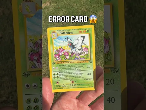 You Ever See an ERROR Card Like This?