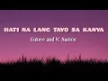 HATI NA LANG TAYO SA KANYA SONG BY :eumee and JC
