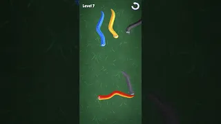 Tangled Snakes Puzzle Game Unity Source Code pocketfriendlycode