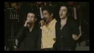 Download Rachid taha,khaled,faudel - Ya rayah live 1,2,3 soleils MP3